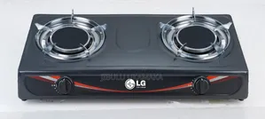 LG Stainless Steel 2 Burner Gas Cooker