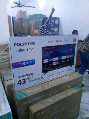 Polystar Android Smart Full HD TV Pv-Hk43flsm
