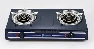 Thermocool 2burner Teflon Non Stick Table Top Gas Cooker