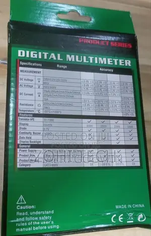 Digital Meter Data Hold Multi Meter