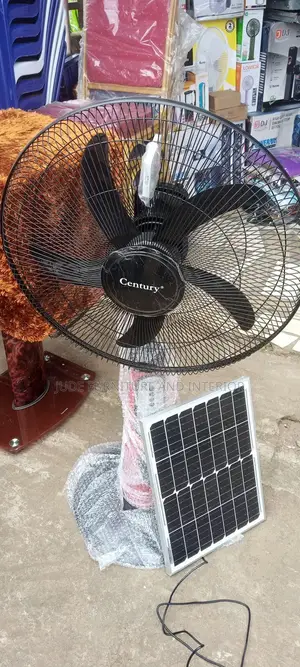 Century Rechargeable Fan With Panel