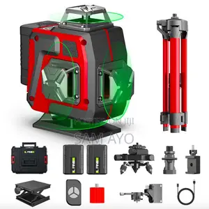 LFINE 16 Lines Laser Level Meter With Tripod Plastic Box