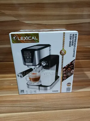 Lexical Professional Digital Espresso Coffee Machine 1350W.
