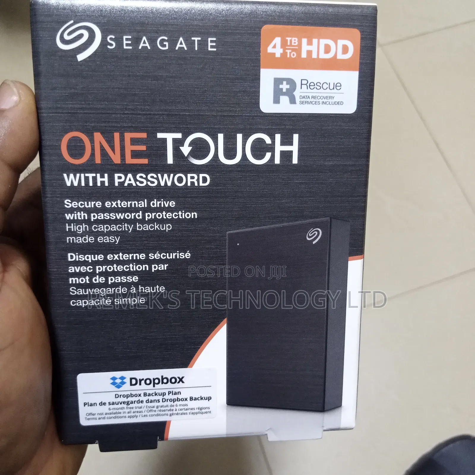 Seagate External Hard 4tb