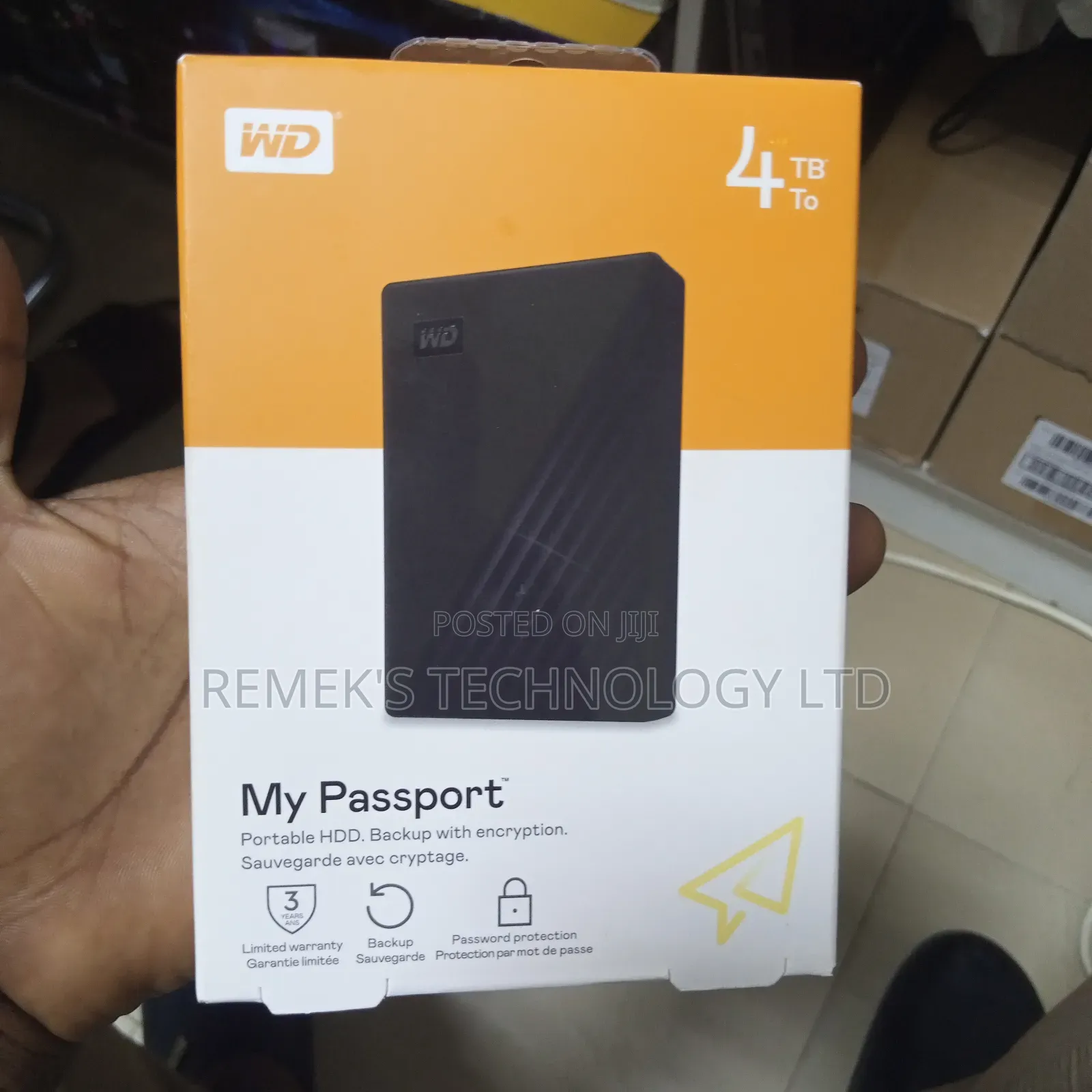 WD 4tb Portable HDD