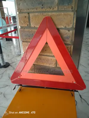 Foldable Reflective Roadside Safety Warning Sign