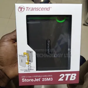 Transcend External Hard Drive 2tb