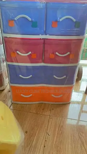 Double 4 Layers Baby Wardrobe Cabinet