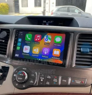2012 Toyota Sienna Android Navigation Screen