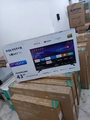 High Quality POLYSTAR 43” SMART Ultra HD TV