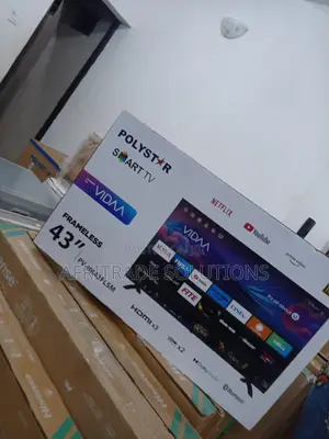 POLYSTAR 43” SMART Ultra HD TV With Youtube