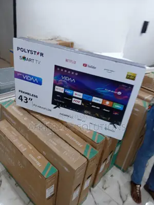 POLYSTAR 43” SMART Ultra HD TV- Prime Video