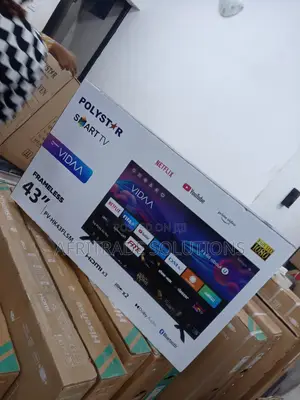 Polystar 43” Smart Ultra HD Tv- Wifi