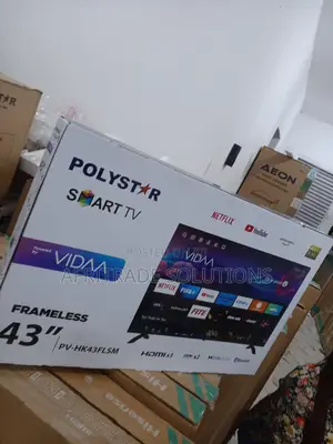 POLYSTAR 43” SMART Ultra HD TV- Clear Image