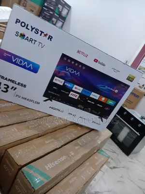 Brand New 43 Inch POLYSTAR SMART HD TV