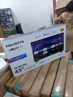 Highly Efficient 43 Inch Polystar Smart HD TV