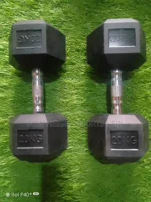 20kg Hexagon Dumbbell