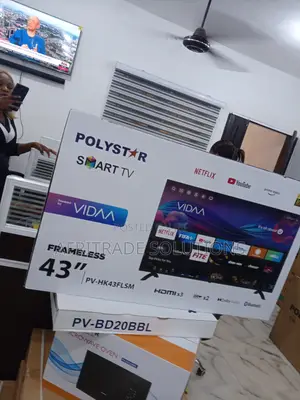 43 Inch Polystar Smart HD TV- Hdmi Inputs