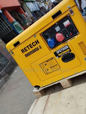 8.5kva Retech Three Phase Diesel Soundproof Generator 100%