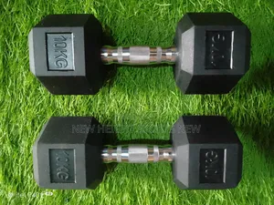 10kg Hexagon Dumbbell