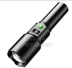 Multifunction Long Range Rechargeable Flashlight