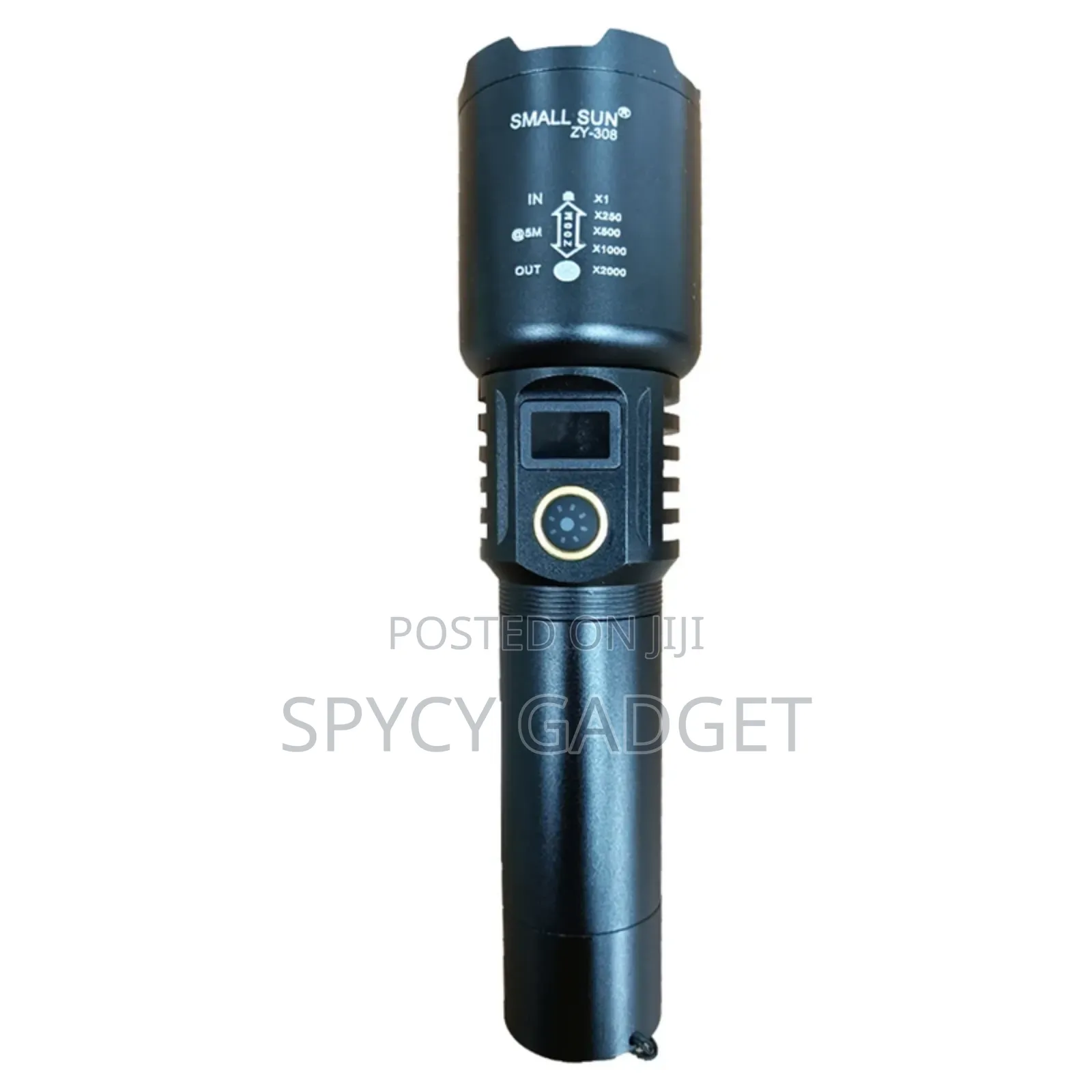 Multifunction Long Range Rechargeable Flashlight