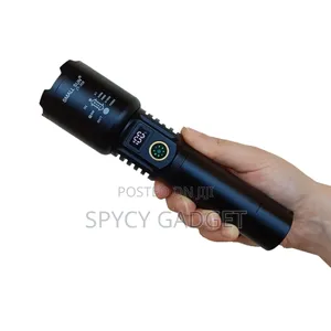 Multifunction Long Range Rechargeable Flashlight
