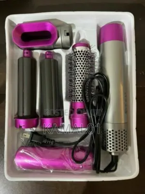 5 in 1 Detachable Multifunctional Curling Iron Hot Comb