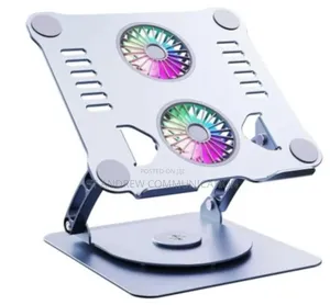 Laptop Stand V4.1 360 Base With Electric Dual Fan