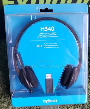 Logitech H340 USB Computer Headset
With Digital Audio