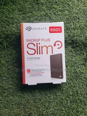Seagate Backup Plus Slim 500GB Portable Storage Drive