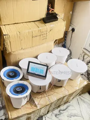 8in1 Bose Ceiling Speakers With 7inches in Wall Amplifier