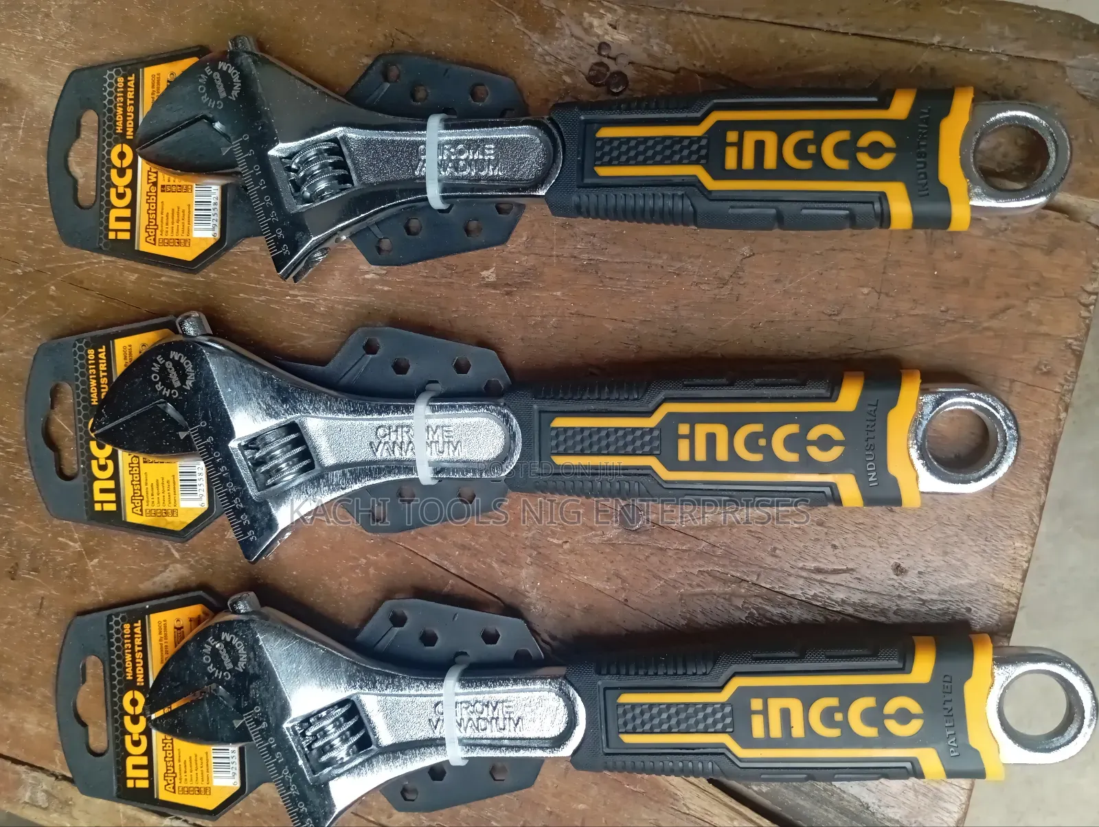 10" Ingco Adjustable Spanner
