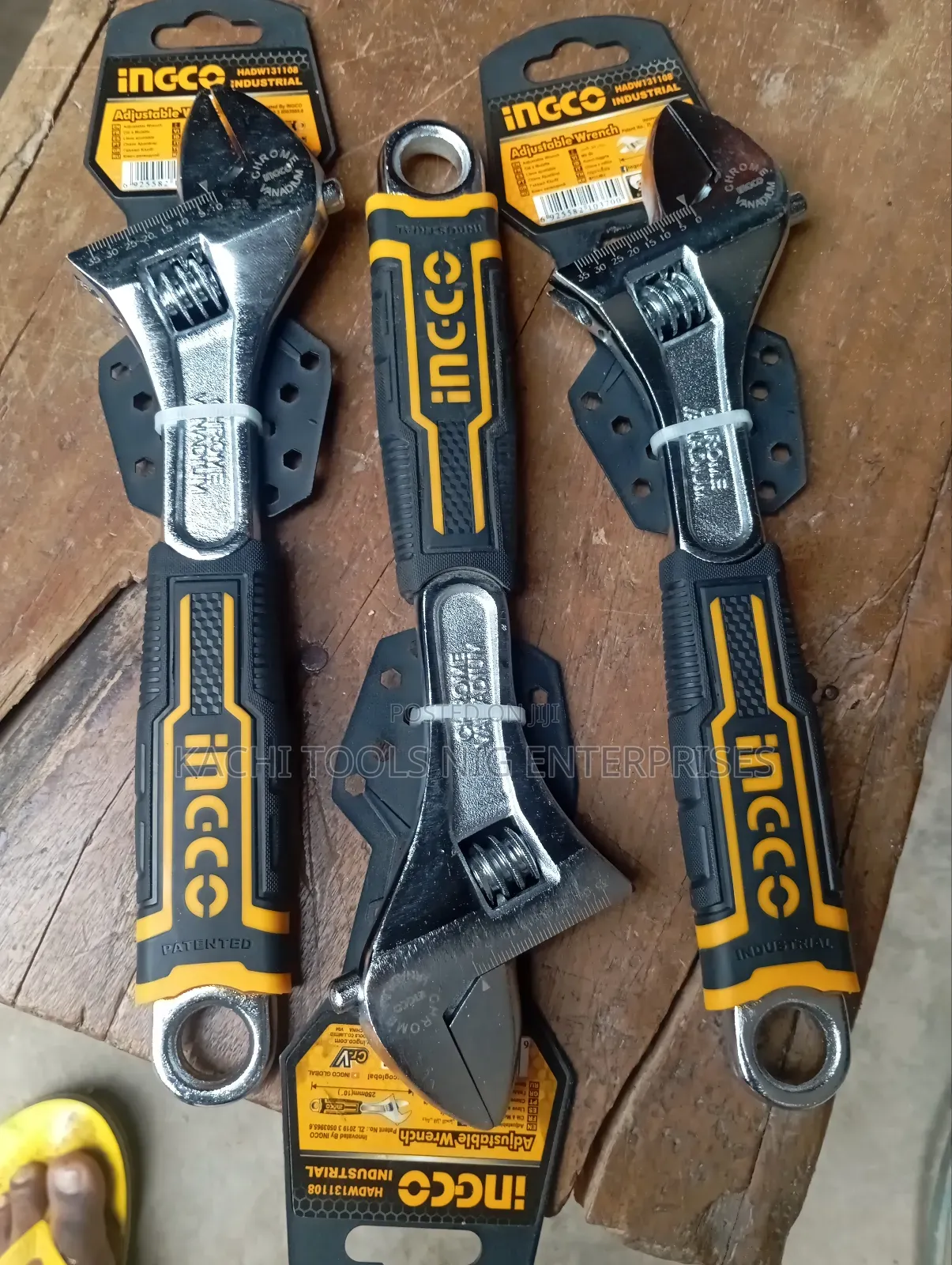10" Ingco Adjustable Spanner