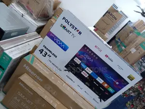 Bestselling Polystar 43” Smart Ultra HD TV