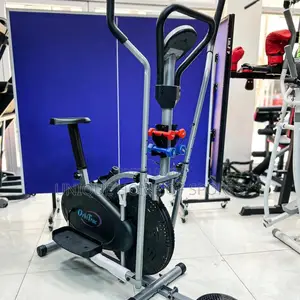 Orbitrack Eliptical Bike With Dumbbells,Stepper And Twister