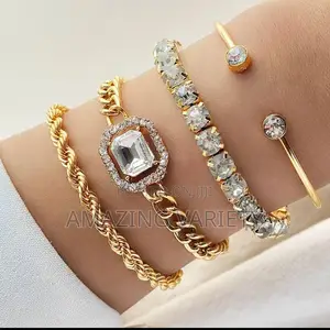 4in1 Women Fashion Bracelet Set