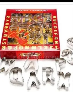 Alphabet Sandwich Cookie Cutters Set FUBARBAR 26pcs