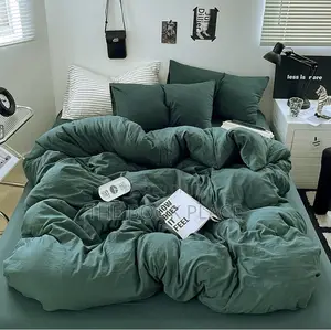 Plain Cotton Bedsheets With Pillow Case