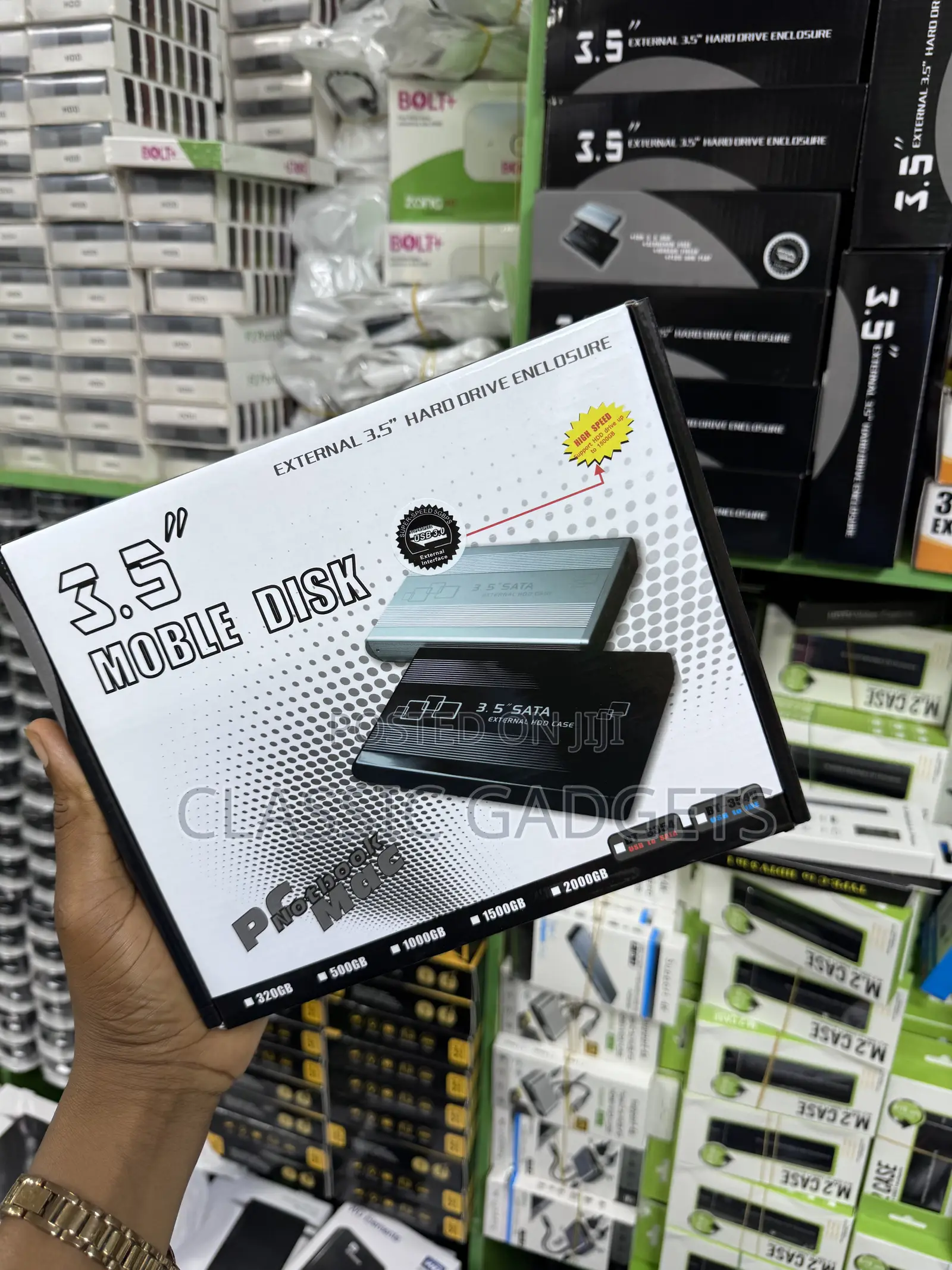3.5" Sata Usb External Hard Disk HDD Case / Enclosure