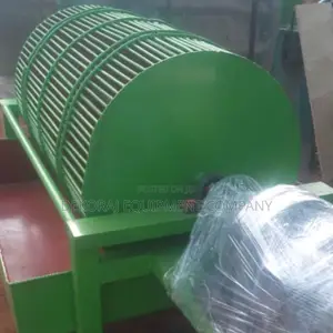 Cassava Peeler and Washer Machine for Fast and Clean Process