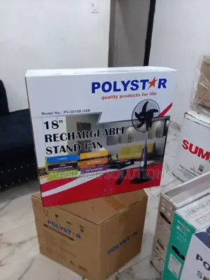 Highly Efficient Polystar 18 Inches Pv-3018b Rechargeable Fa