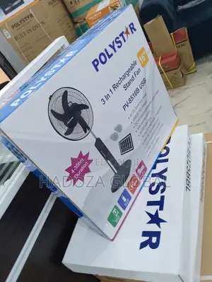 Best-in 16" Polystar Rechargeable Fan -New