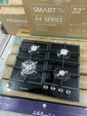 Available Polystar 4 Burner Gas Hob