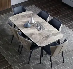 Marble Dinning Table Set