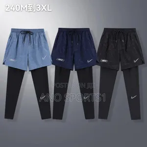 Sports Shorts With Long Tight