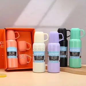 Flask With Cups