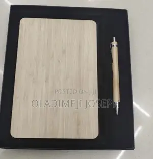 Wooden Notepad With Pen