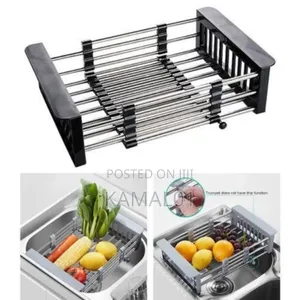 Dish Drying Rack Expendable Multiple Uses Stainless Steel
