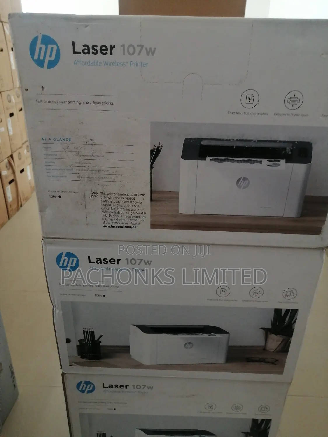 Hp Laser 107w Printer
